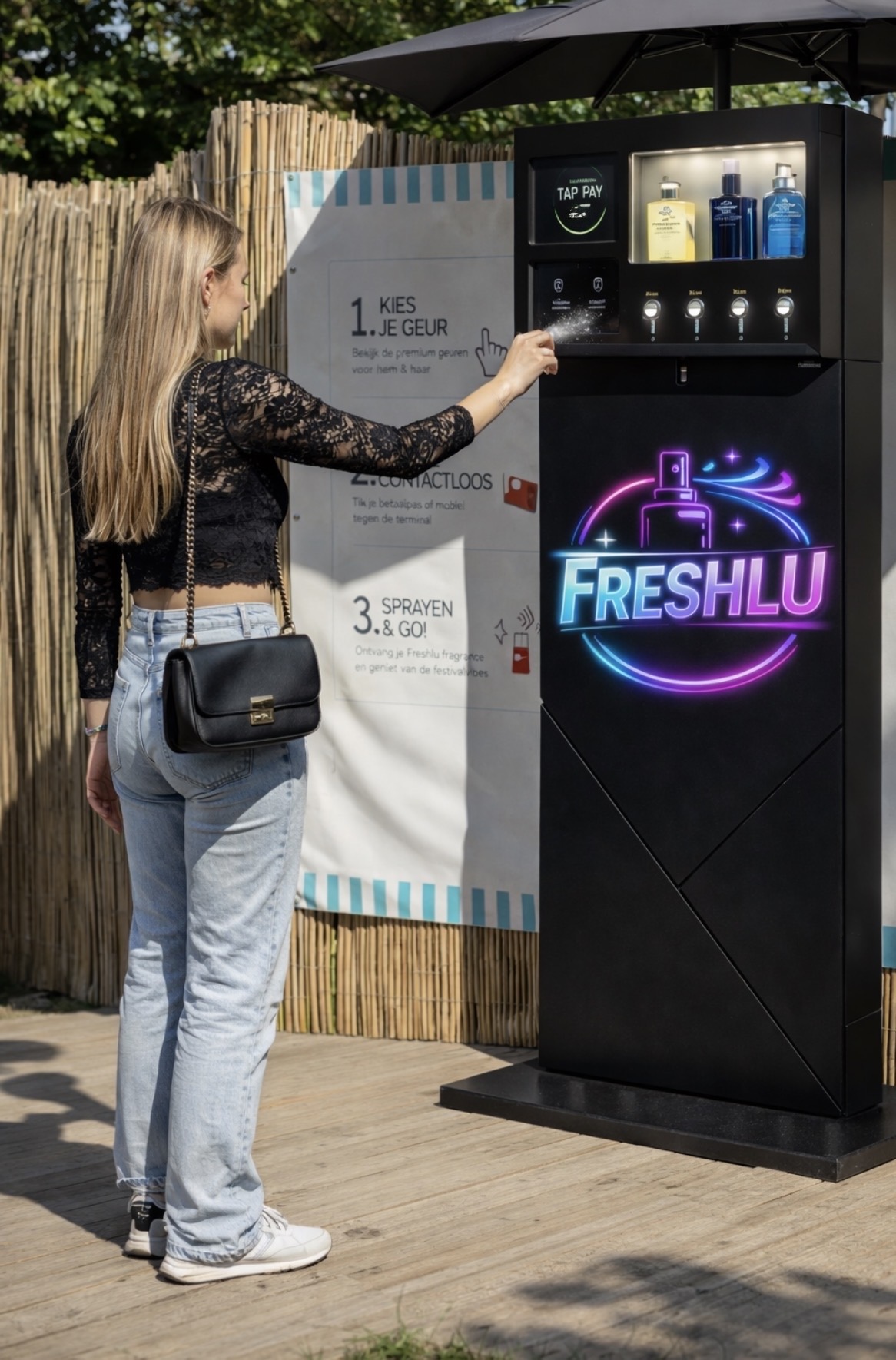 FRESHLU in gebruik, voorbeeld 1